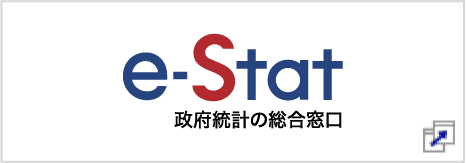 政府統計の総合窓口：別ウィンドウで開きます。